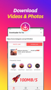 اسکرین شات برنامه Video Downloader for Instagram, Reels, Story Saver 6