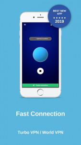 اسکرین شات برنامه Turbo VPN - Unlimited Free & Fast Security Proxy 4