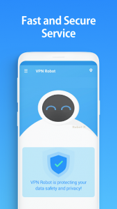 اسکرین شات برنامه VPN Robot -Free Unlimited VPN Proxy &WiFi Security 2