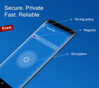 اسکرین شات برنامه Secure VPN - Free VPN Proxy, Best & Fast Shield 1