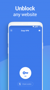 اسکرین شات برنامه Snap VPN - Fast VPN Proxy 1