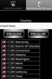 اسکرین شات 3 برنامه Number Checker. Phone tracer