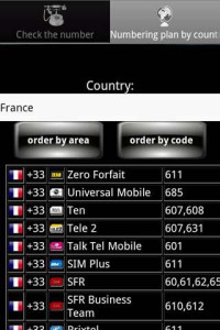 اسکرین شات 2 برنامه Number Checker. Phone tracer