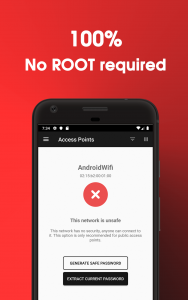 اسکرین شات 4 برنامه Wifi Password Viewer & Finder