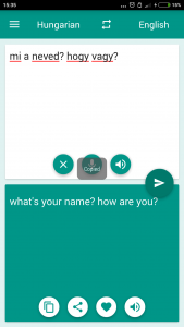 اسکرین شات برنامه Hungarian-English Translator 2