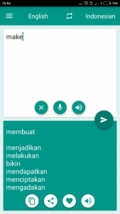 اسکرین شات برنامه Indonesian-English Translator 3