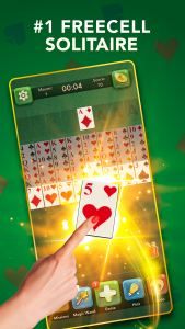 اسکرین شات 1 بازی FreeCell Solitaire