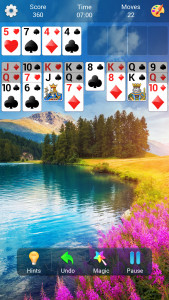 اسکرین شات 6 بازی FreeCell Solitaire