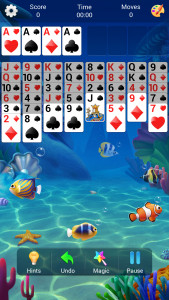 اسکرین شات 1 بازی FreeCell Solitaire