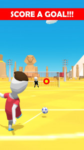 اسکرین شات بازی Stickman Freekick: Football 2