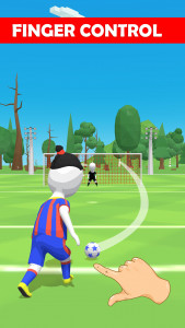 اسکرین شات بازی Stickman Freekick: Football 1