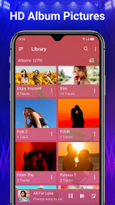 اسکرین شات برنامه Music Player - MP3 Player 5