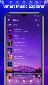 اسکرین شات برنامه Music Player - MP3 Player 6