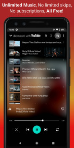 اسکرین شات برنامه Video Music Player Downloader 3