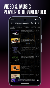اسکرین شات برنامه Video Music Player Downloader 1