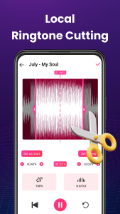 اسکرین شات 8 برنامه Ringtones songs & HD Wallpaper