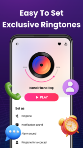 اسکرین شات 5 برنامه Ringtones songs & HD Wallpaper