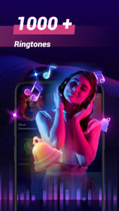 اسکرین شات 1 برنامه Ringtones songs - RingWall