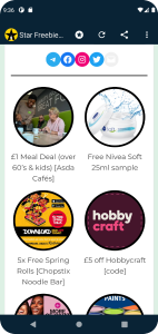 اسکرین شات 2 برنامه Star Freebies UK