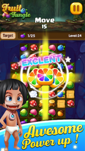 اسکرین شات بازی Fruit Jungle - Puzzle Match 3 Legend 5