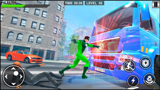 اسکرین شات بازی Rope Frog Hero: Rope Ninja Fighting Games 4