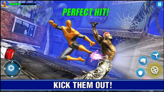 اسکرین شات بازی Spider Power Rope Hero - Super Crime City Battle 3