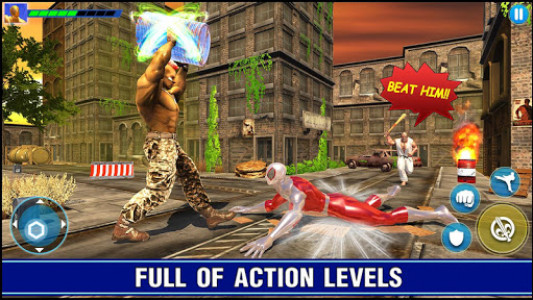 اسکرین شات بازی Spider Power Rope Hero - Super Crime City Battle 7