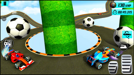 اسکرین شات بازی Formula Car Sky Tracks GT Racing Stunts- Car Games 8