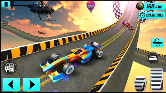 اسکرین شات بازی Formula Car Sky Tracks GT Racing Stunts- Car Games 5