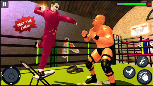 اسکرین شات برنامه Joker Tag Team Wrestling - Free Fighting Game 2k20 5