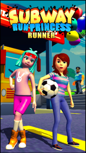 اسکرین شات بازی Subway Run Princess Runner 4