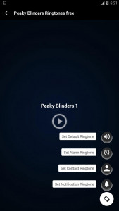 اسکرین شات برنامه Ringtones For Peaky Blinders 3