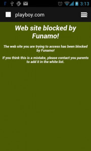 اسکرین شات برنامه Funamo Parental Control 3