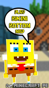 اسکرین شات 1 برنامه Bikini Bottom for Minecraft PE