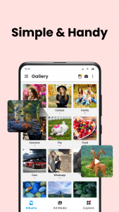 اسکرین شات 1 برنامه Gallery - Photo Gallery, Vault