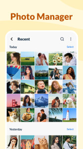 اسکرین شات 2 برنامه Gallery - Photo Gallery, Album