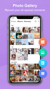 اسکرین شات 1 برنامه Gallery Pro – AI Photo Gallery