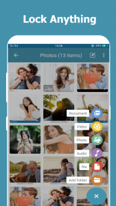 اسکرین شات برنامه Photo lock – Photo vault 4