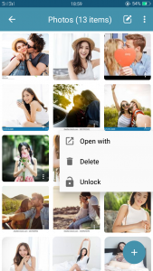 اسکرین شات برنامه Photo lock – Photo vault 8