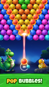 اسکرین شات بازی Bubble Shooter Primitive Eggs 2