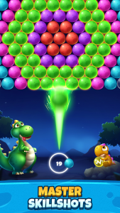 اسکرین شات بازی Bubble Shooter Primitive Eggs 3