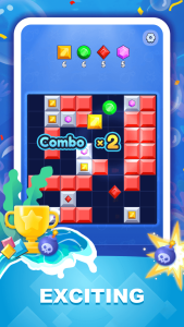 اسکرین شات 3 بازی BLASTit: Block Puzzle Game