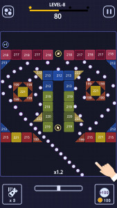 اسکرین شات 6 بازی Bricks Breaker - brick game