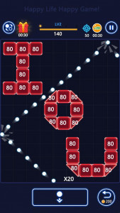 اسکرین شات 5 بازی Brick Ball Fun - Crush blocks