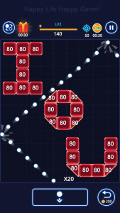 اسکرین شات بازی Brick Ball Fun-Crush blocks 5