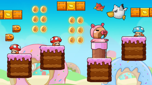 اسکرین شات 6 بازی Super Capybara Adventure