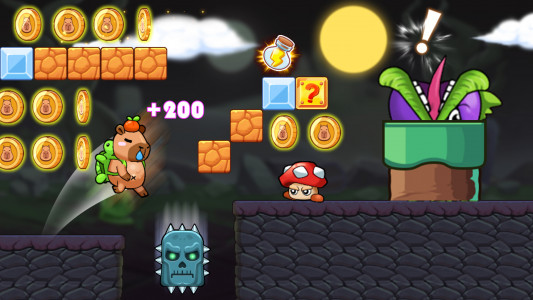 اسکرین شات بازی Super Capybara Adventure 5
