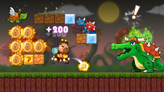 اسکرین شات بازی Super Capybara Adventure 4