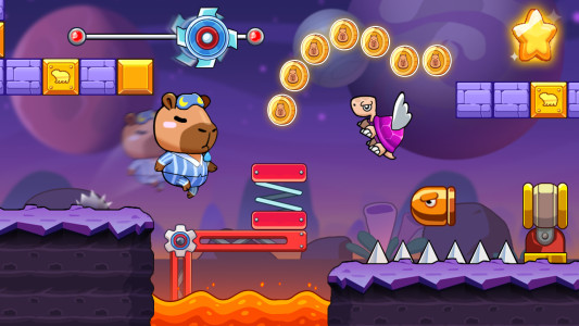 اسکرین شات 4 بازی Super Capybara Adventure