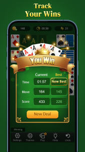 اسکرین شات 4 بازی Solitaire Classic Klondike
